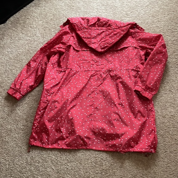 Torrid polka dot rain coat. Brand new without tags. Never worn. Size 1. - Picture 3 of 9
